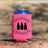 Driveway Drinker Can Hugger Screen Print Heat Transfer