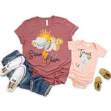Tornado INFANT Screen Print Heat Transfer, toddler and adult t-shirts with storm and tornado graphic designs.