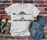 Always Earned, Never Given Sublimation Transfer