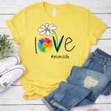 Love One Another Daisy FINAL STOCK Screen Print Heat Transfer