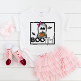 Bootiful cute ghost halloween kids youth Sublimation Transfer