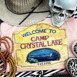 Welcome To Camp Crystal Lake "Light Colors Only" Screen Print Transfer