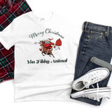 Merry Christmas You Filthy Animal Sublimation Transfer