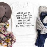 Not All Girls Sublimation Transfer