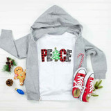 Peace Christmas Tree Sublimation Transfer