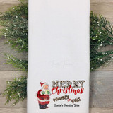 Merry Christmas Naughty or Nice Sublimation Transfer
