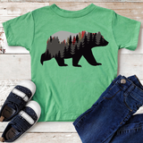 Blank Bear YOUTH Screen Print Heat Transfer