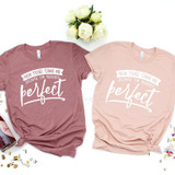 New Year Same Me Screen Print Plastisol Ink Transfer, two casual t-shirts with festive messages and floral decorations.