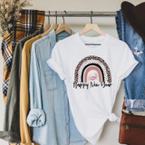 Happy New Year Rainbow Sublimation Transfer