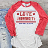 Love University  Sublimation Transfer