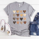 Unity Hearts ADULT Screen Print Heat Transfer