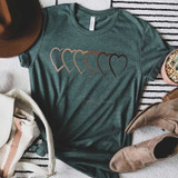 Unity Open Hearts ADULT  Screen Print Heat Transfer