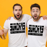 Sundays Are For Football Sublimation Transfer