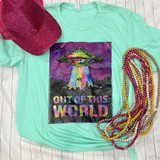 Out Of This World Screen Print Heat Transfer