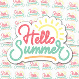 Hello Summer Sticker Sheet