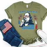 Time To Get Star Spangled Hammered Screen Print Heat Transfer Time To Get Star Spangled Hammered Screen Print Heat Transfer