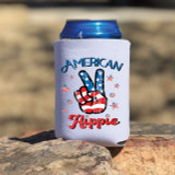 American Hippie POCKET Screen Print Heat Transfer