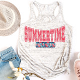 Summertime Chill Vibes Sublimation Transfer