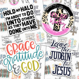 Religious Set 2 Variety Pack Stickers