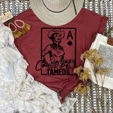Cant Be Tamed Screen Print Heat Transfer Cant Be Tamed Screen Print Heat Transfer