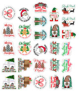 Christmas Packaging Sticker Sheet