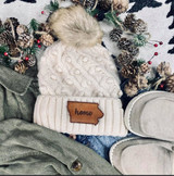 New York Home Leather Hat Patch