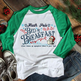 North Pole Bed And Breakfast Sublimation Transfer