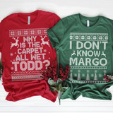 I Dont Know Margo Screen Print Heat Transfer