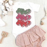 Mini Mini Mini Cowprint INFANT Screen Print Heat Transfer