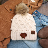 Mastiff Leather Hat Patch