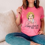 Betty White Rest In Peace DTF Heat Transfer