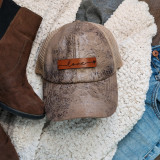Love Leather Hat Patch