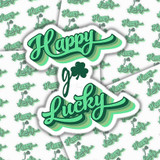 Happy Go Lucky Sticker Sheet