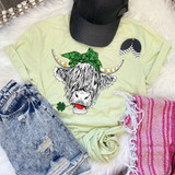 Shaggy Cow St Patricks Day DTF Heat Transfer