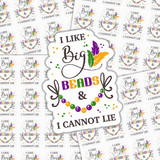 I Like Big Beads and I Cannot Lie Sticker Sheet