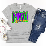 Party Hardy For Mardi Gras DTF Heat Transfer