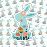 Boho Bunny Sticker Sheet