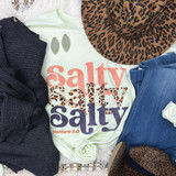 Salty Salty Salty Screen Print Heat Transfer