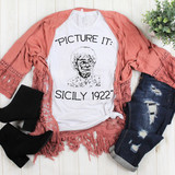 Golden Girls Sophia Fan Art Picture it, Sicily 1922 Sublimation Transfer