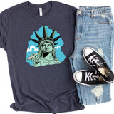 Statue Of Liberty 420 DTF Heat Transfer