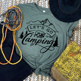 Lets Go Camping RV DTF Heat Transfer