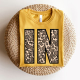 Indiana Leopard State DTF Heat Transfer