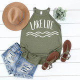 Lake Life Screen Print Heat Transfer