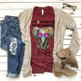 Be Kind Elephant DTF Heat Transfer Be Kind Elephant DTF Heat Transfer