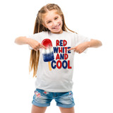 Red White And Cool DTF Heat Transfer