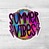 Summer Vibes Die Cut Sticker