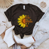 In a World Full of Grandmas Be a Gigi Sunflower DTF Heat Transfer