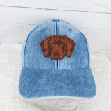 German Shorthair Pointer Leather Hat Patch