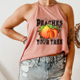 Really Love Your Peaches Wanna Shake Your Tree DTF Heat Transfer