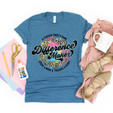 Difference Maker Screen Print Heat Transfer